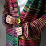 na drutach swetry wykonane ręcznie zazwyczaj posiadają cechy, które je wełniany sweter