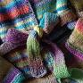 Multikolorowy sweter z merino - kolorowy swetry sweterek