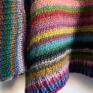 The Wool Art swetry: multikolorowy sweter cloud