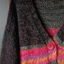 na drutach swetry wełniany kardigan modny sweter