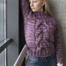 swetry: Warkocz - warjosz wrzosowy sweter