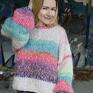 sweter marynos alpaka handmade swetry kolorowy