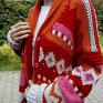 swetry kardigan boho style welniany sweter