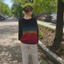 The Wool Art Dan te Rainbow Sweater - ręczne wykonanie sweter