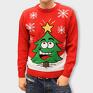 pomysł na świąteczne prezenty sweter renifer, choinka. typ unisex roz. S swetry
