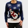 pomysł na świąteczne prezenty sweter renifer, choinka. Typ unisex roz. S, M, L, XL swetry