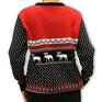 upominek święta sweter świąteczny unisex - maszerujące renifery (xs, S, M, L, xl) prezent prezenty