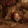 aromaterapia miłość serce zapachowa świeca sojowa z sercem na prezent na walentynki