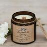 świeczniki: Wiosenny zestaw prezentowy ze - świeca sojowa zapachowa aromaterapia zapach