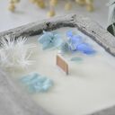 Świeca sojowa zapachowa w betonowej formie - mięta i limonka (masaż) handmade