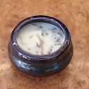 Ceramiczna świeca z pokrywką - ręcznie robiona, unikatowa, z nastrojowym światłem