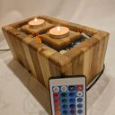 Podgląd projektu świecznika na zamówienie przed realizacją