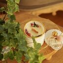 Świeca w szkle No. 8 biała