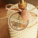 Świeca w szkle No. 8 biała