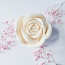 Świeca sojowa Rose - duża