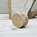 Podgrzewacz do kubka w kwiaty - ręcznie robiony świecznik na tealight