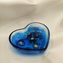 Serce Oceanu - pojemnik / świecznik dekoracyjny z żywicy epoksydowej