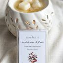 Zapachowy wosk sojowy do kominka - Sandałowiec & Zioła (60g)