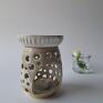 Kate Maciukajc ceramika kominek ceramiczny świeczniki prezent handmade