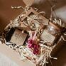 Wiosenny zestaw prezentowy ze świecą sojową - prezent pomysł box komplet zapachowa