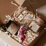 Wiosenny zestaw prezentowy ze świecą sojową - aromaterapia box komplet