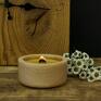 Messto made by wood w ekologiczna w drewnie bukowym - wykorzystaj ją wielokrotnie na świeczniki świeca na prezent