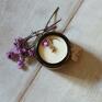 aromaterapia świeca sojowa, zapachowa w szkle palamroza dzień handmade rękodzieło