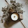 aromaterapia świeczniki świeca sojowa w szkle sosna i rozmaryn zapachowa