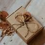 świece brązowe sojowe podgrzewacze (tealighty) o zapachu jesieni upominek rękodzieło handmade