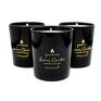 czarne świeca zapachowa naturalna sojowa luxury candles seria black & white 230 ml świeczniki wosk do kominka