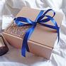 złote świeca zapachowa box prezentowy - wybierz 4 świeczniki