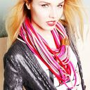 Zamotka Dzianinowy Naszyjnik MULTOCOLOR