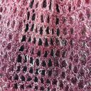 Cieniowany szal ze srebrną nitką