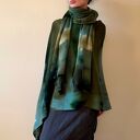 Szal z wełny merino w kolorach natury