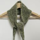 Ręcznie robiony ciepły szalik apaszka w stylu skandynawskim alpaka i jedwab