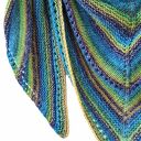 Duża Chusta ręcznie robiona 200cm x 102 cm