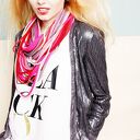 Zamotka Dzianinowy Naszyjnik MULTOCOLOR