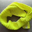 Szal seledynowy na szydełku