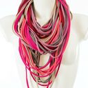 Zamotka Dzianinowy Naszyjnik MULTOCOLOR