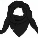 Modna chusta damska bawełniana w CZARNYM kolorze