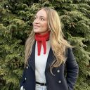 Wiosenny szalik sophie wełna alpaka