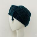 Mały ciepły skandynawski szalik Sophie apaszka turban 100% alpaka