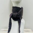 Mały ciepły skandynawski szalik Sophie apaszka alpaka i jedwab