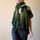 Szal z wełny merino w kolorach natury