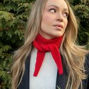 Wiosenny szalik sophie wełna alpaka