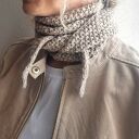 Szalissant - mini szalik z wełny merynosów extra fine - na zamówienie