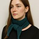 Mały ciepły skandynawski szalik Sophie apaszka turban 100% alpaka