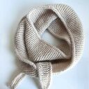 Wełniany szal 100% Merino plus moher i jedwab MIRA chusta Nitkowe Love 50/56 jasny beż