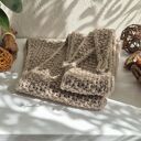 Szalissant - mini szalik z wełny merynosów extra fine, beżowy