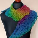 Cieniowany mini szalik Dragon